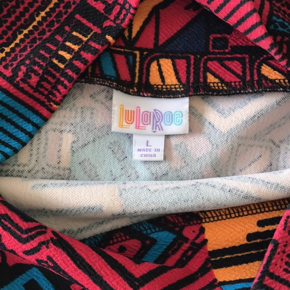 LulaRoe Azure Skirt Size Large. - Picture 4 of 5